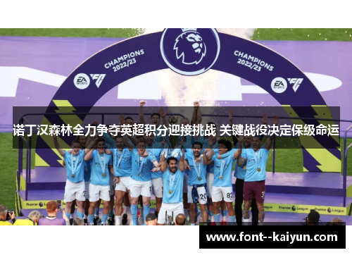 诺丁汉森林全力争夺英超积分迎接挑战 关键战役决定保级命运